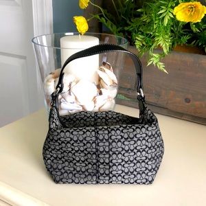 Coach small monogram handbag